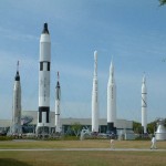 Rocket garden by day