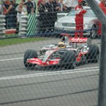 Lewis at Brands Hatch