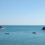 Cornish harbour entrance