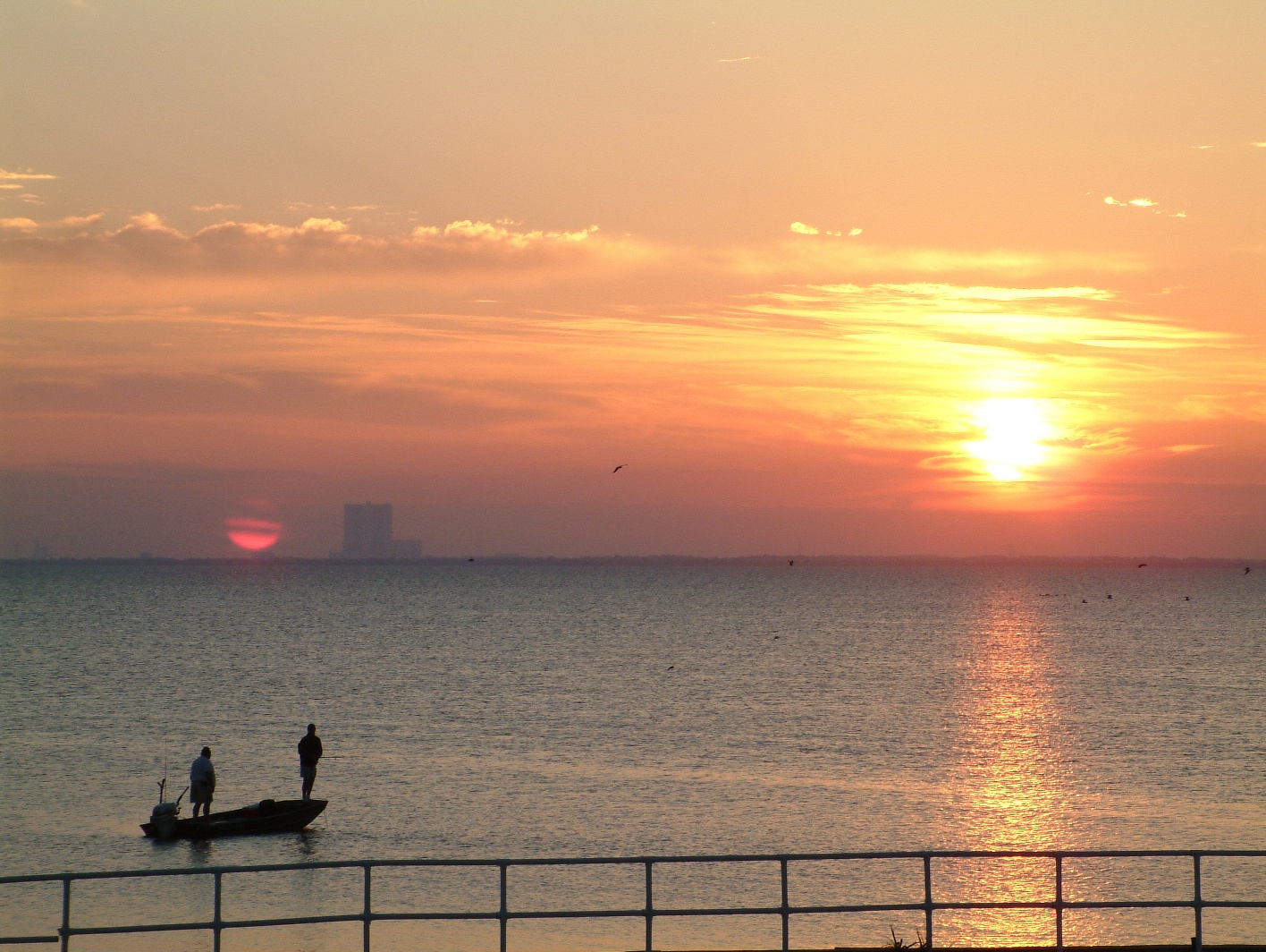 Sunrise over the Kennedy Space Centre