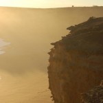 Sun, sand, cliff