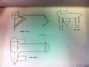 Conceptual Yacht - Drawing