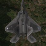 Overhead Shot F-22