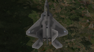 Overhead Shot F-22