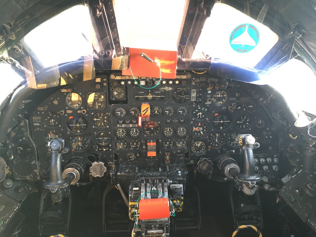 Vulcan cockpit