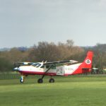 Skydiver Take Off