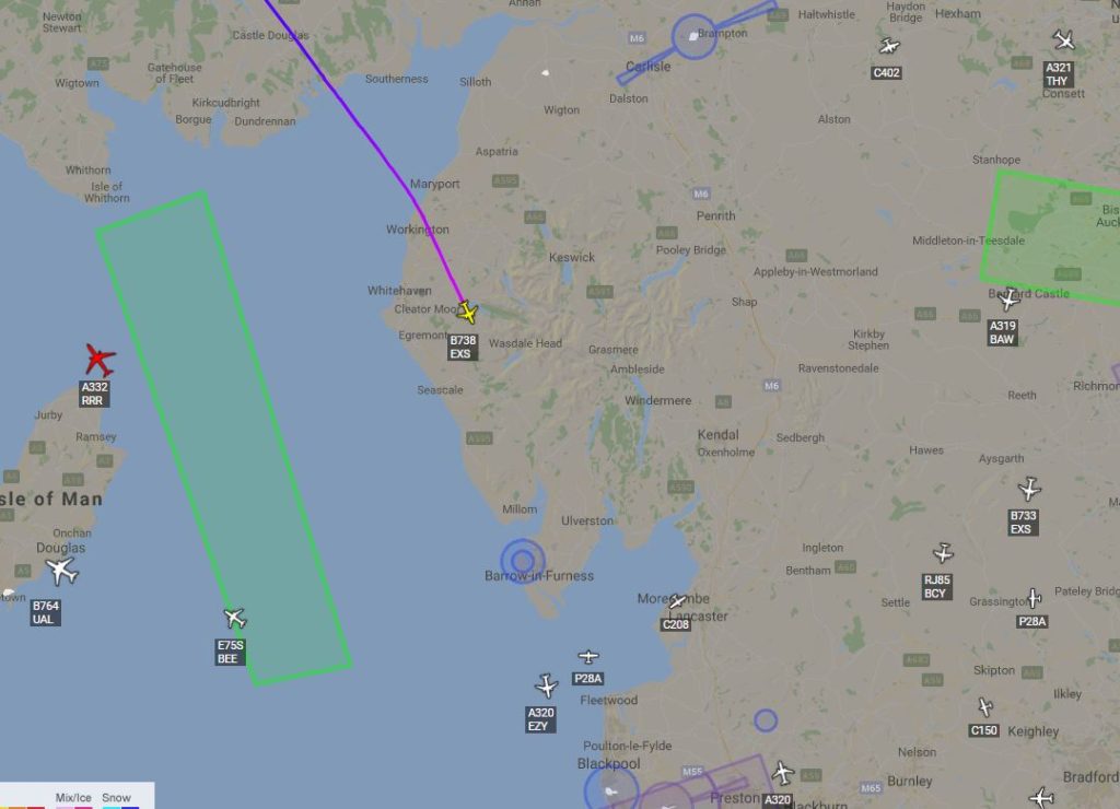 Lake District Air Traffic