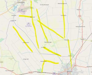 Straight Roads - Highlighted