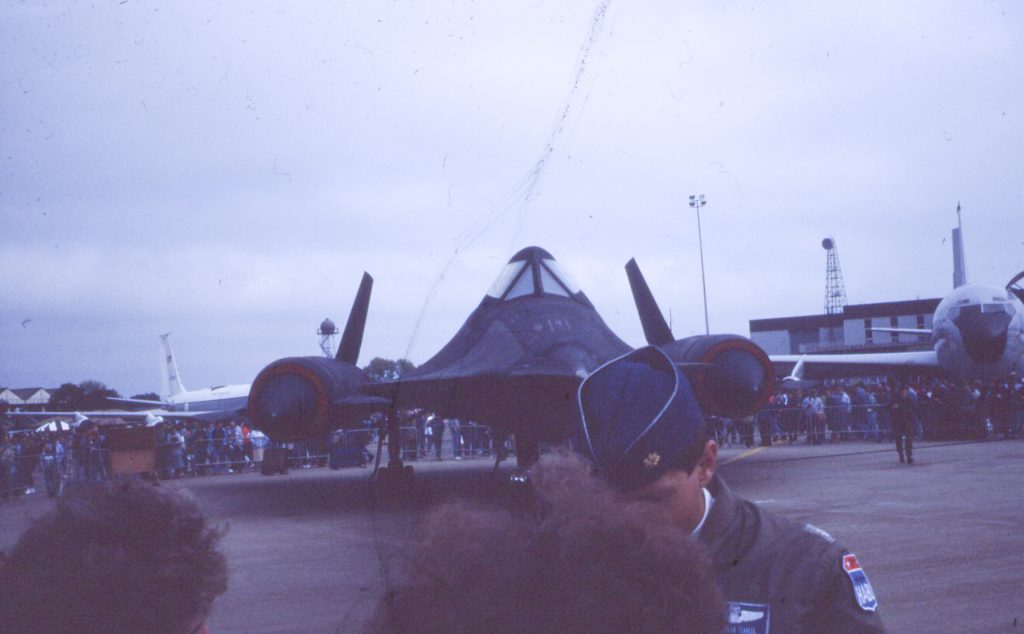 SR-71A with Habu Pilot @ Mildenhall