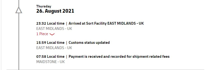 DHL Tracking