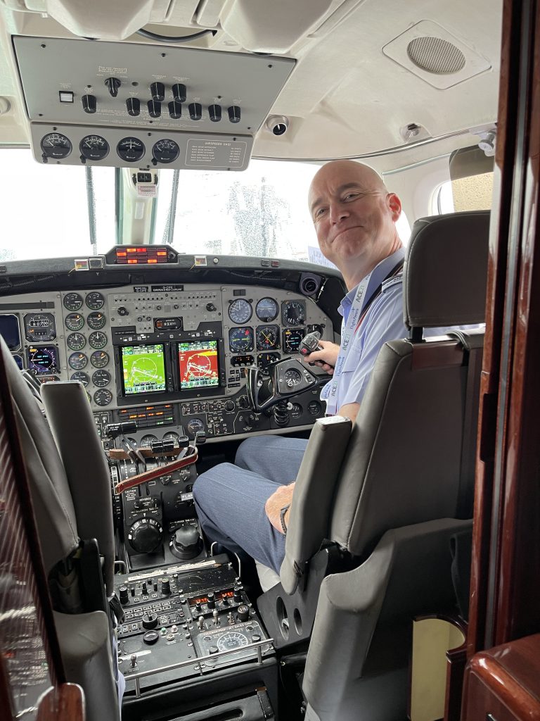 King Air Cockpit