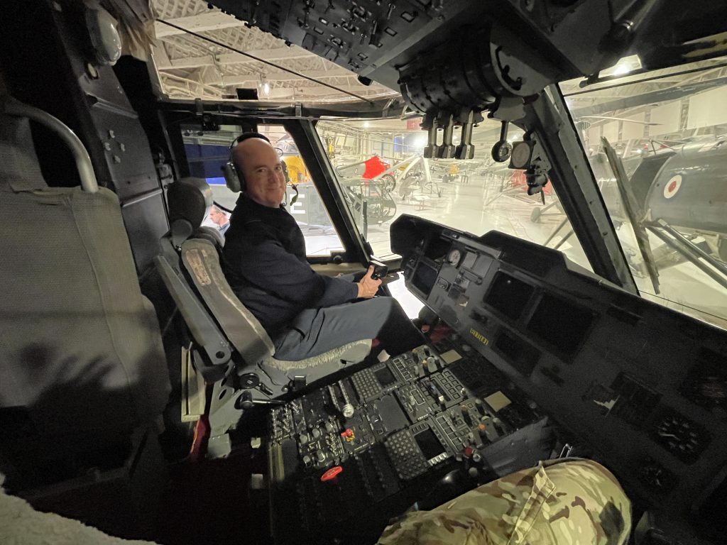 EH101 Cockpit - RAF Museum Hendon