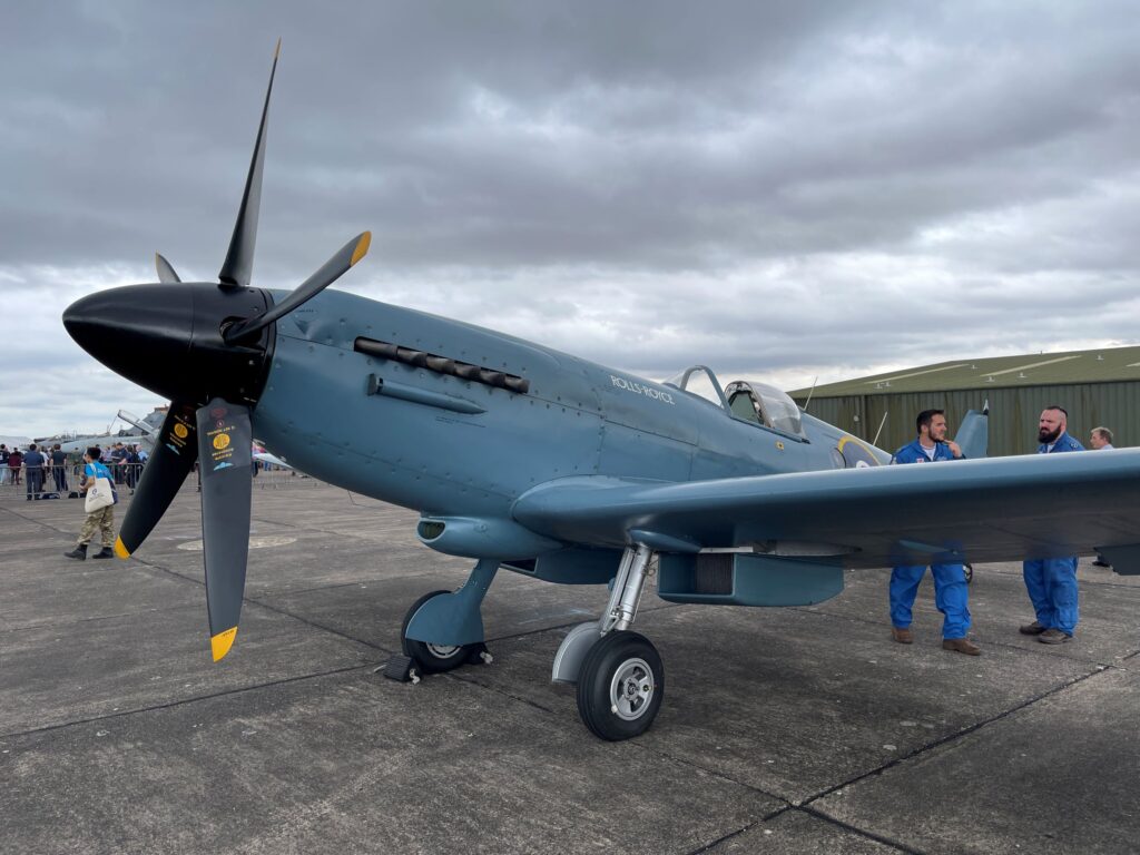 Spitfire - RAF Syerston National Air and Space Camp