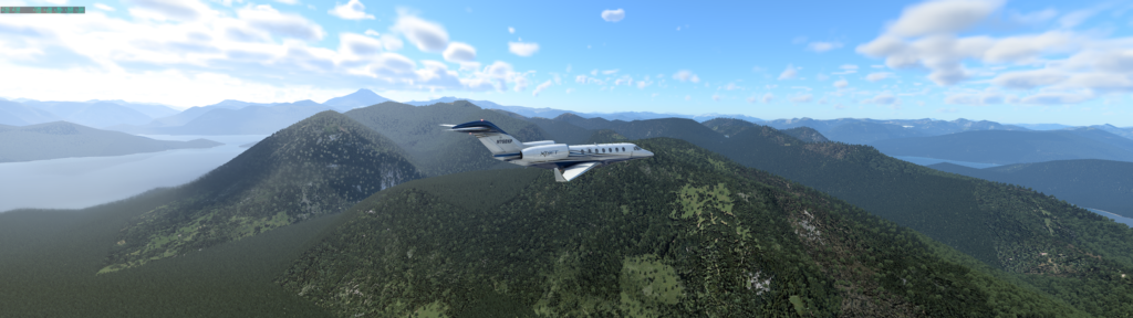 Citation X in the Andes