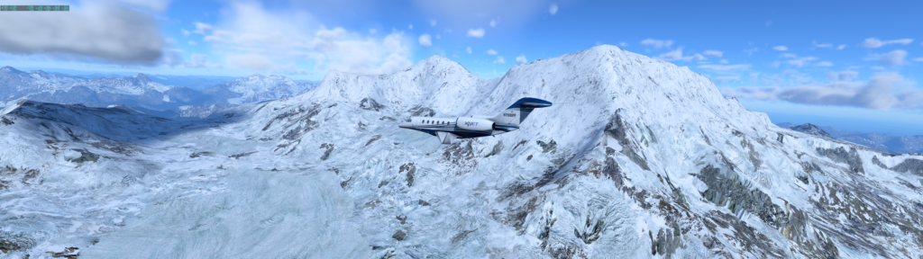 Citation X in the Andes