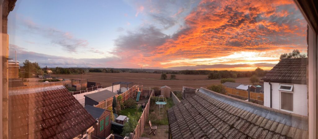 Early October Sunset, Kent