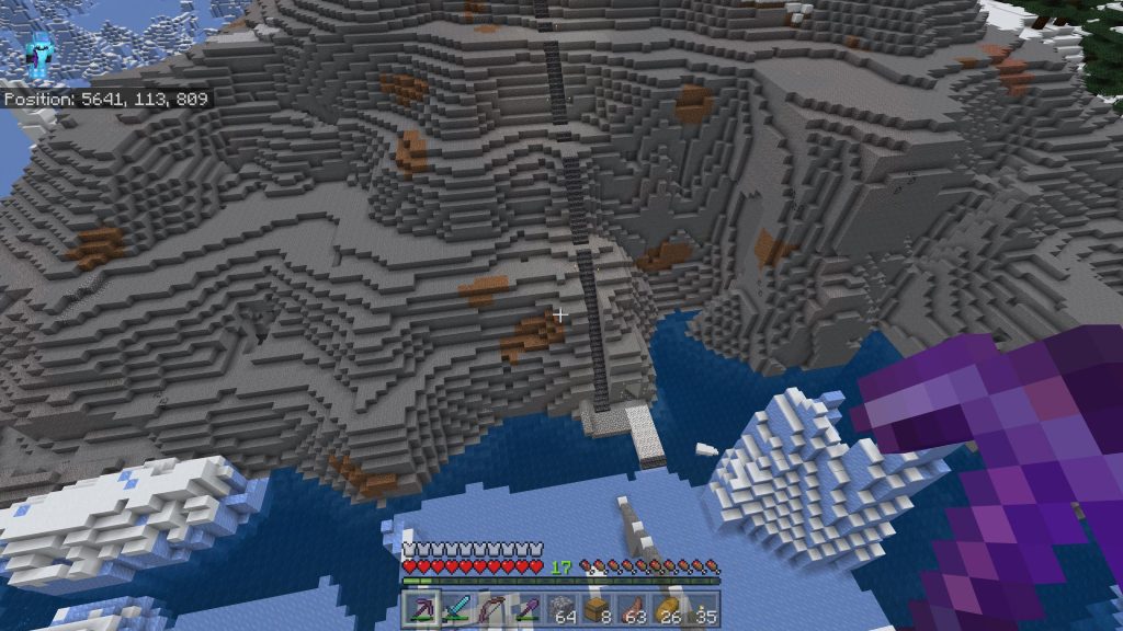 Minecraft Mountain Shenanigans Part One