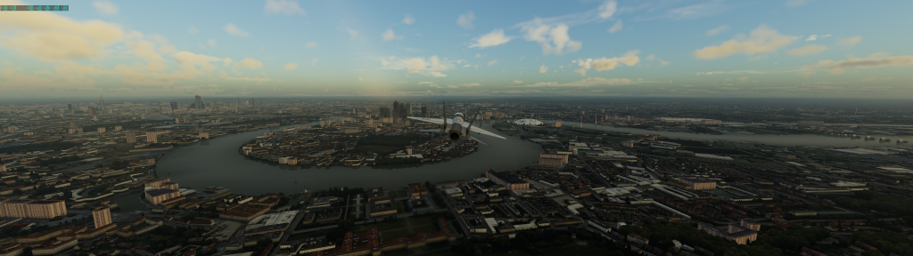 Greenwich Peninsular - X-Plane