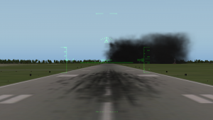 Accidentally bombed the runway!