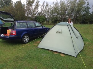 The Beast, Tent and Sal's Head