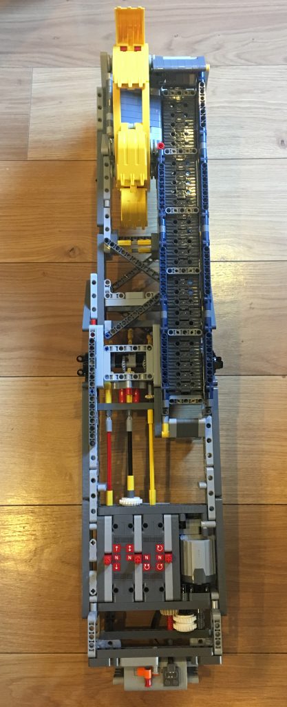 Bucket Wheel Arm with Motor and Gear Box