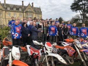 Amport House RAF100 Baton