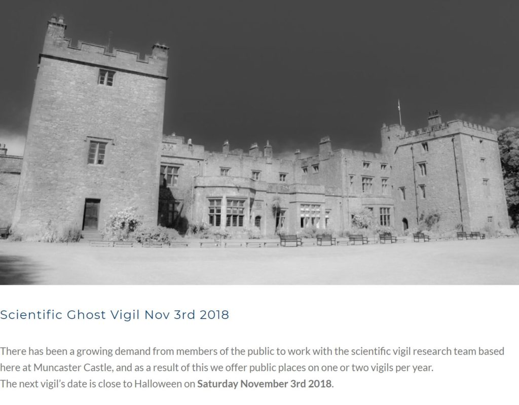 Muncaster - spooky photo