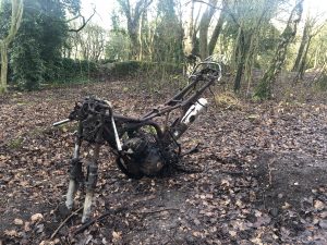 Illegal Biking Monument