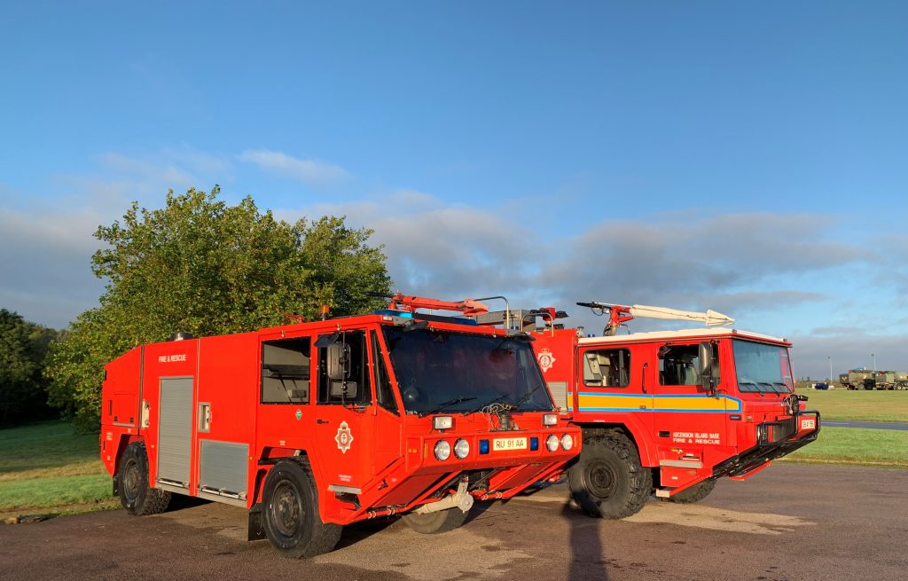 Fire Appliances from Ascension Island