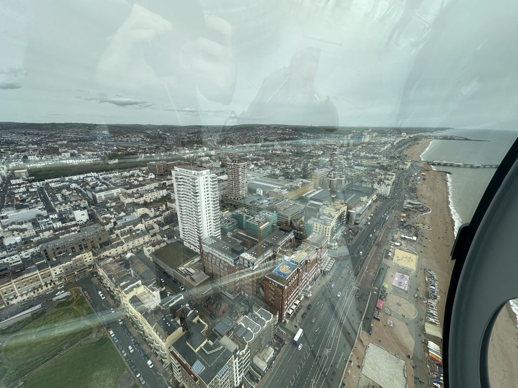 Brighton East, The View From The i360.