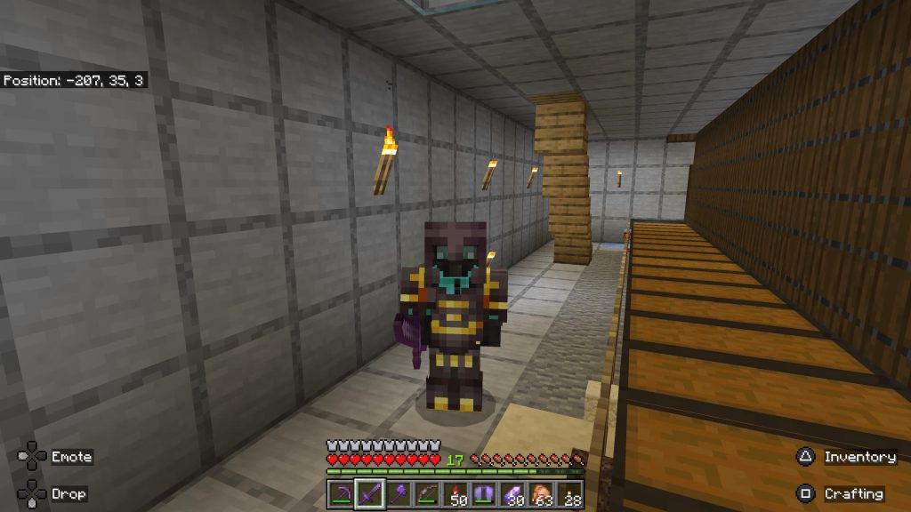 Minecraft Armour Front View