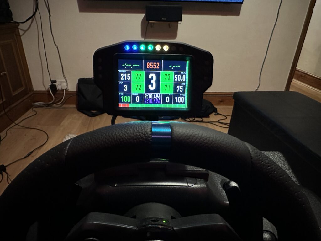 Gran Turismo 7 Steering Wheel HUD