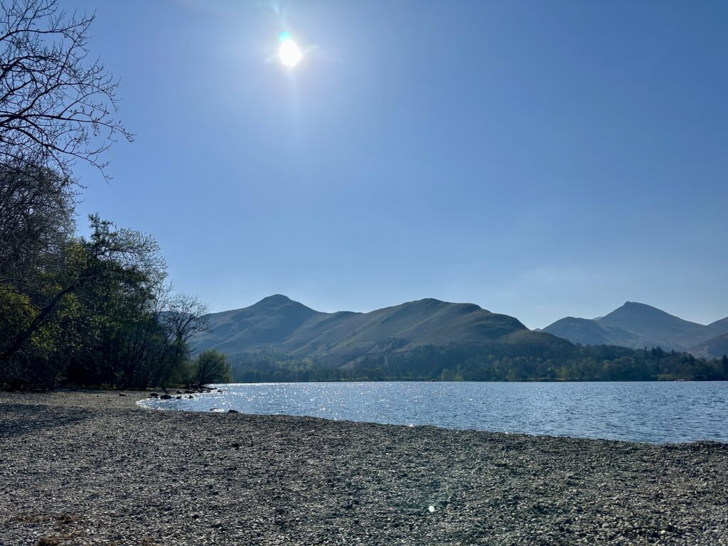 Catbells from St Herbert's Island