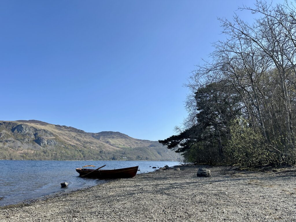 High Seat from St Herbert's Island
