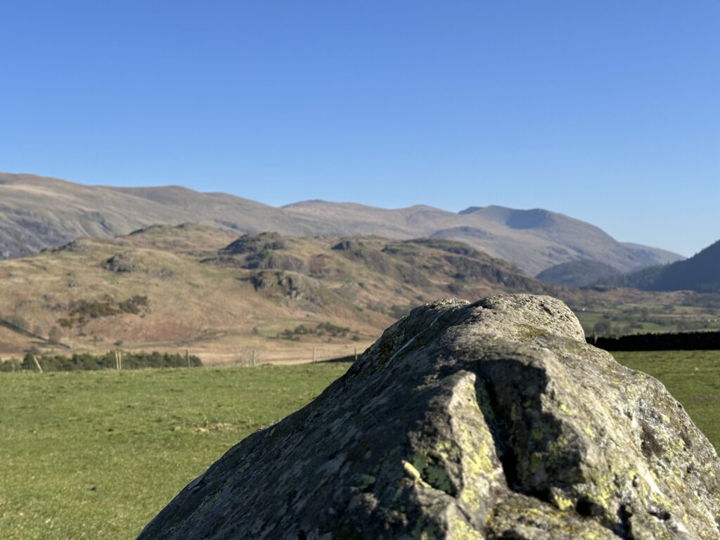 Low Rigg from Castlerigg Stone Circle