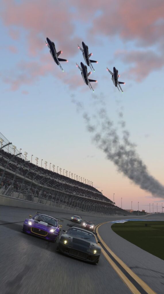 Gran Turismo Blue Angels Flyover