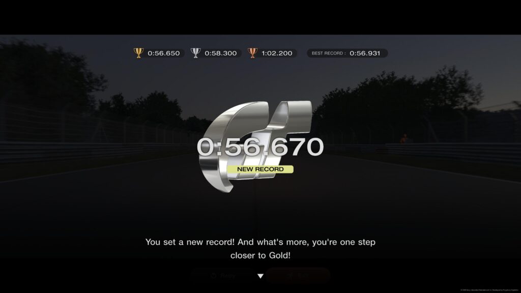Gran Turismo almost made Gold