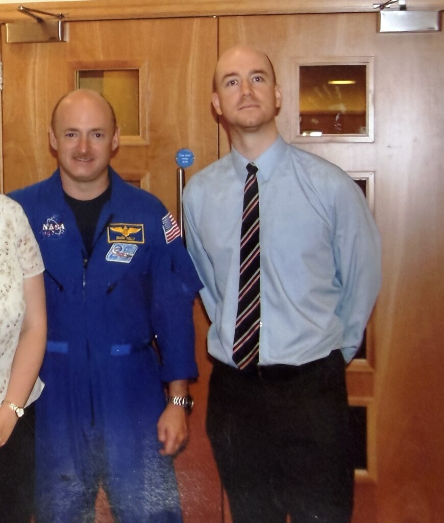 Meeting Mark Kelly