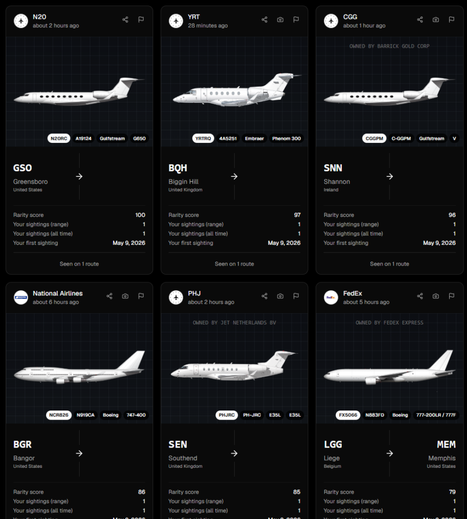 Rarest Aircraft Seen In Just 24 Hours