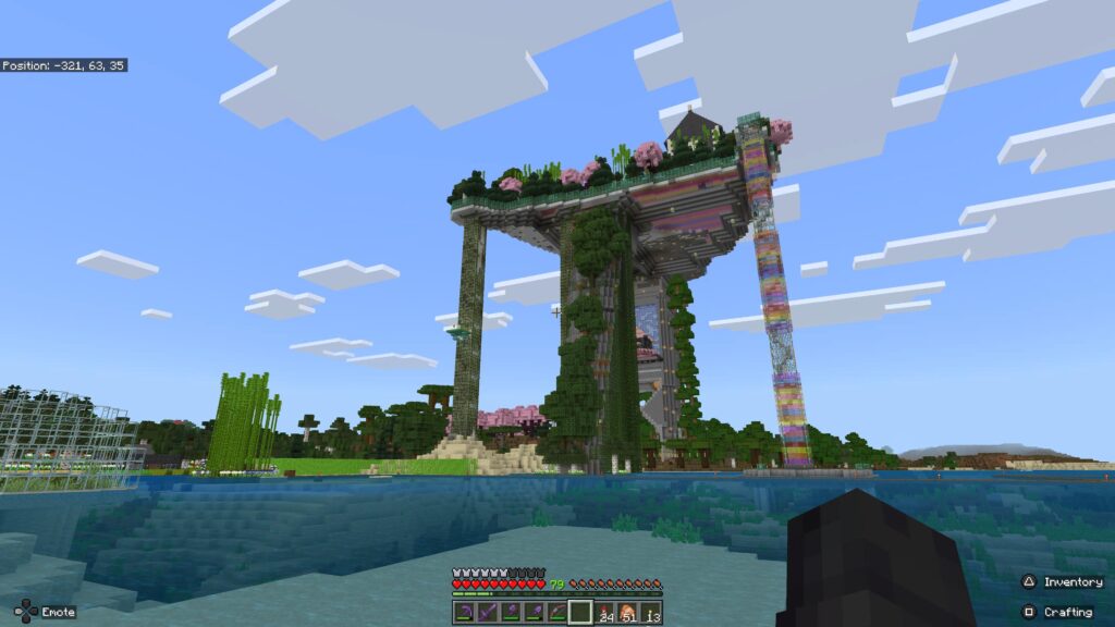 The "Platform" in the Minecraft world