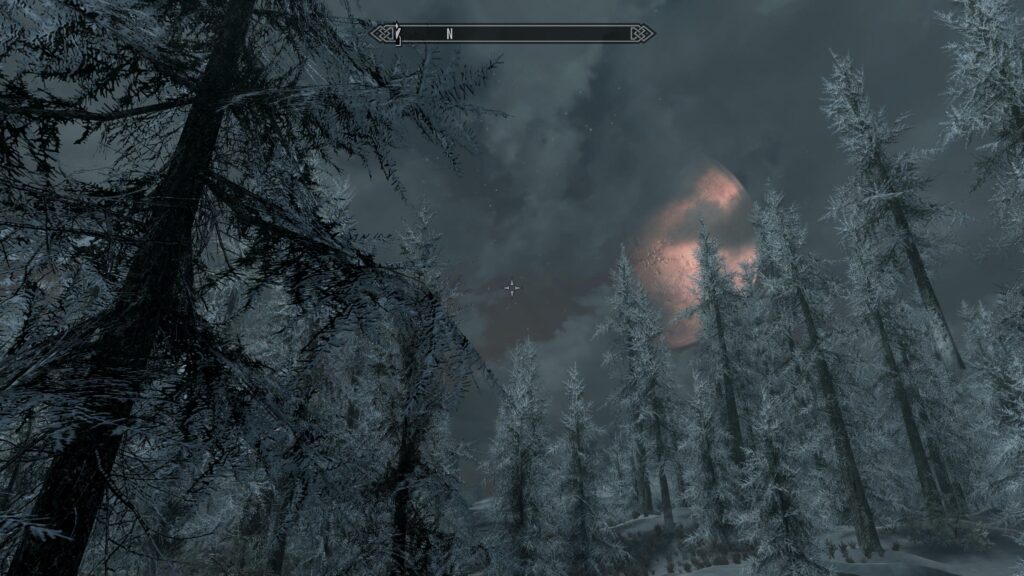Skyrim - This is a bloody lovely view